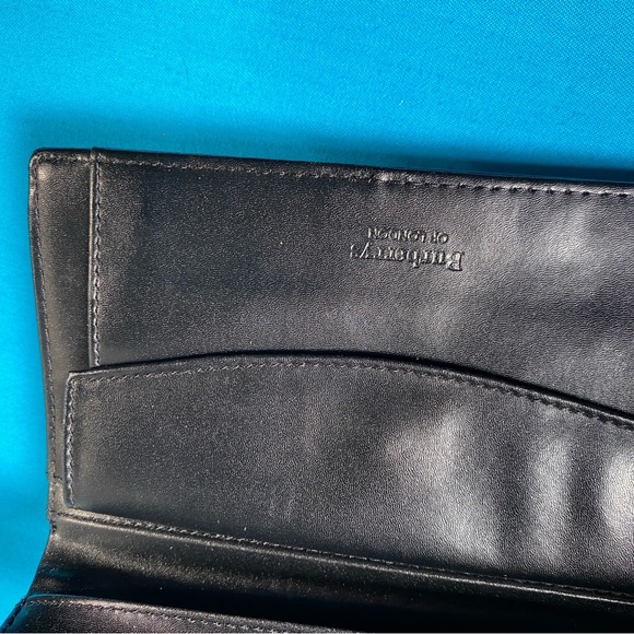 Burberry Beige and Black Plaid Wallet - Picture 3 of 8